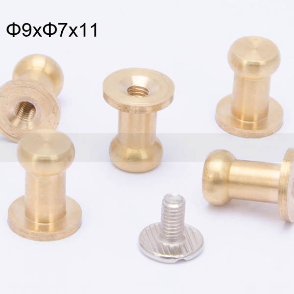 FR116 Nipple-Head Monk Screws 9x7x11mm 1000pcs/Bag