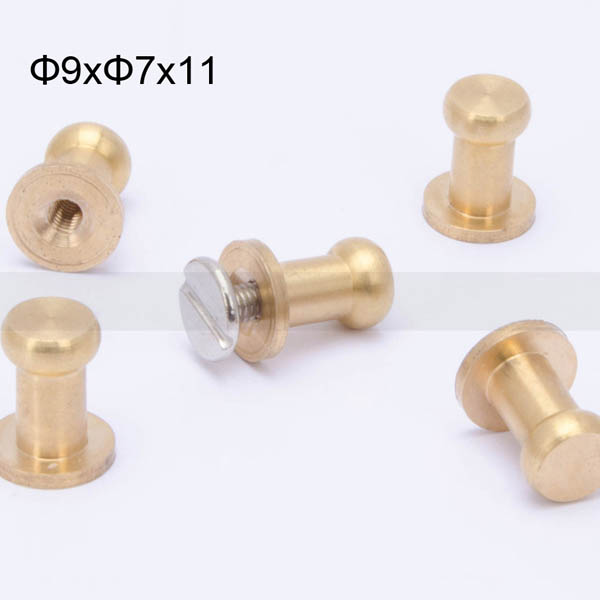 FR116 Nipple-Head Monk Screws 9x7x11mm 1000pcs/Bag