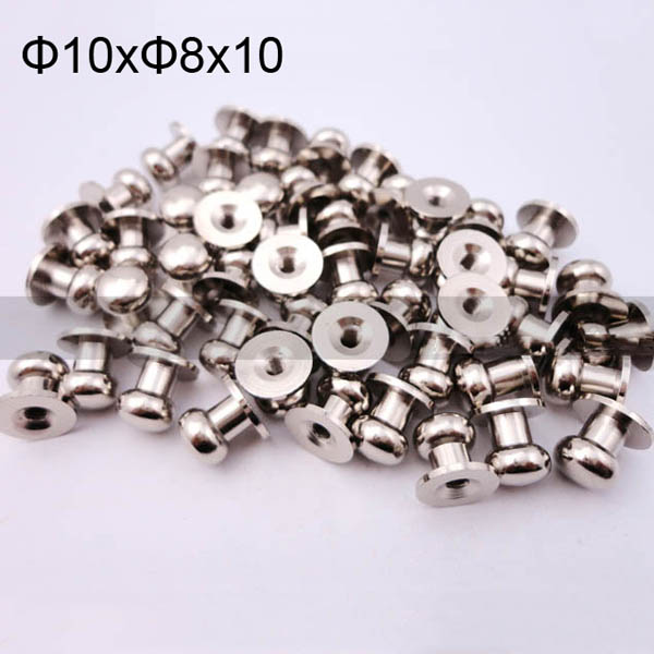 FR120 Nipple-Head Monk Screws 10x8x10mm 100pcs/Bag