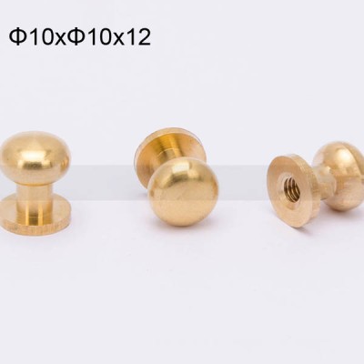 FR123 Nipple-Head Monk Screws 10x10x12mm 1000pcs/Bag