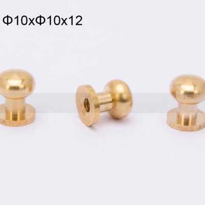 FR123 Nipple-Head Monk Screws 10x10x12mm 1000pcs/Bag