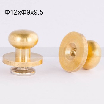 FR128 Nipple-Head Monk Screws 12x9x9.5mm 500pcs/Bag