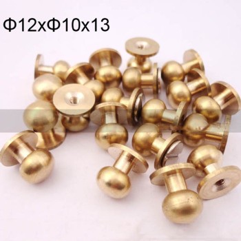 FR131 Nipple-Head Monk Screws 12x10x13mm 500pcs/Bag