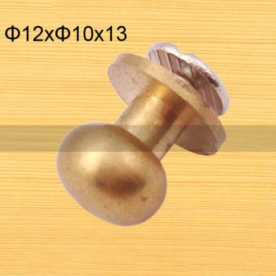 FR131 Nipple-Head Monk Screws 12x10x13mm 500pcs/Bag