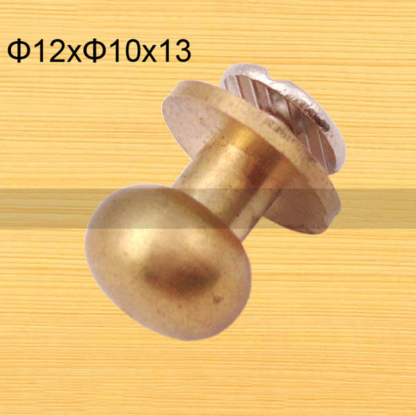 FR131 Nipple-Head Monk Screws 12x10x13mm 500pcs/Bag