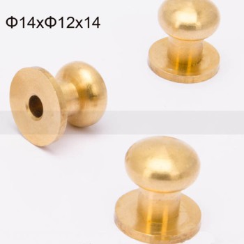 FR138 Nipple-Head Monk Screws 14x12x14mm 200pcs/Bag