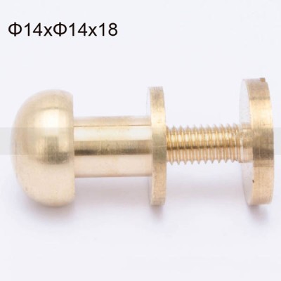 FR139 Nipple-Head Monk Screws 14x14x18mm 200pcs/Bag