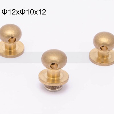 FR141 Perforation Nipple-Head Monk Screws 12x10x12mm 500pcs/Bag