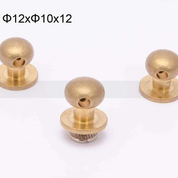 FR141 Perforation Nipple-Head Monk Screws 12x10x12mm 500pcs/Bag