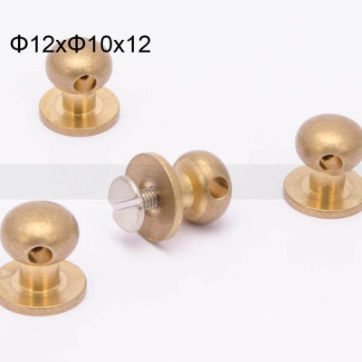 FR141 Perforation Nipple-Head Monk Screws 12x10x12mm 500pcs/Bag