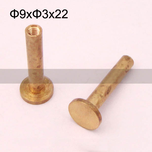 FR059 Chicago Screws-Binding Screws-Plane 9x3x22mm 1000pcs/Bag