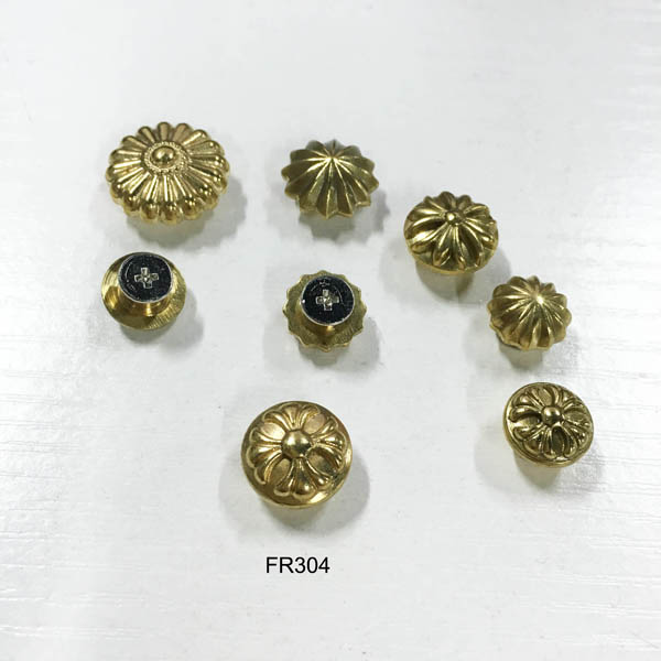 FR304 Wallet Conchos Screws 13x6.7mm 100pcs/bag