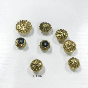 FR306 Wallet Button Screws 10.5x8mm 100pcs/bag