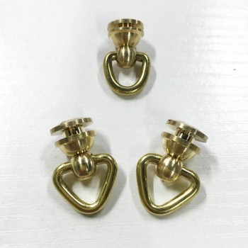 FR605 Monk Head Screws With Ring Belt Loop Rotating 12xM5x26mm 100pcs/bag