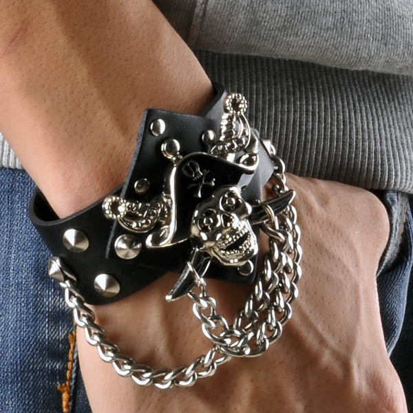 Skull-Punk Bracelet HJ003