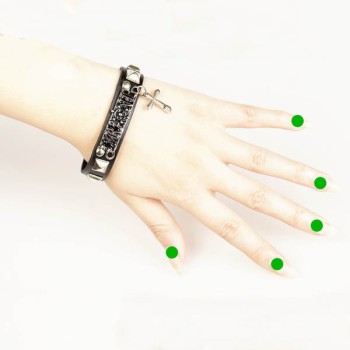 Spikes-Rivets-Punk Bracelet HJ008