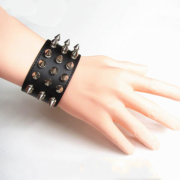 Spikes-Rivets-Punk Bracelet HJ009