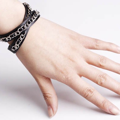 Spikes-Rivets-Punk Bracelet HJ020