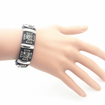 Spikes-Rivets-Punk Bracelet HJ029