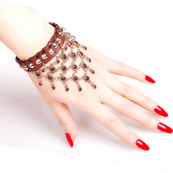 Spikes-Rivets-Punk Bracelet HJ030