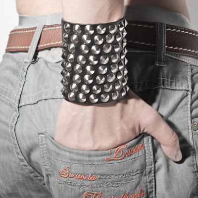 Spikes-Rivets-Punk Bracelet HJ031