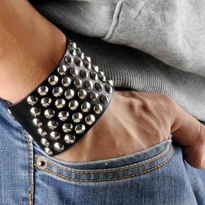 Spikes-Rivets-Punk Bracelet HJ036