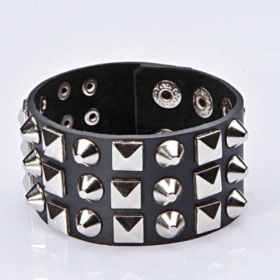 Spikes-Rivets-Punk Bracelet HJ037