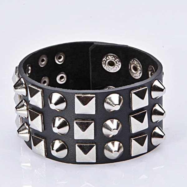 Spikes-Rivets-Punk Bracelet HJ037