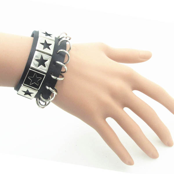 Spikes-Rivets-Punk Bracelet HJ040