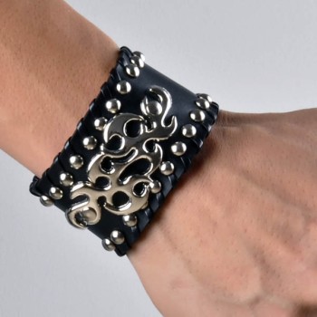 Spikes-Rivets-Punk Bracelet HJ042