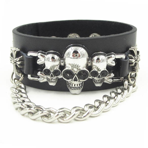 Skull-Punk Bracelet HJ043