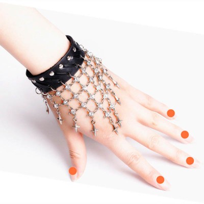 Spikes-Rivets-Punk Bracelet HJ044