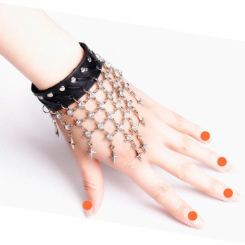 Spikes-Rivets-Punk Bracelet HJ044