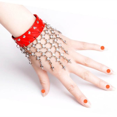 Spikes-Rivets-Punk Bracelet HJ044