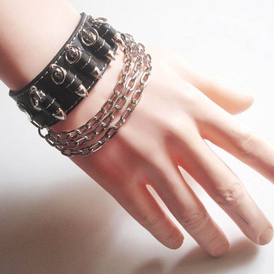 Spikes-Rivets-Punk Bracelet HJ047