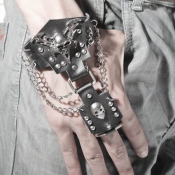 Skull-Punk Bracelet HJ048