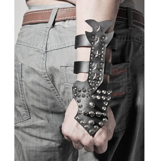Spikes-Rivets-Punk Bracelet HJ052