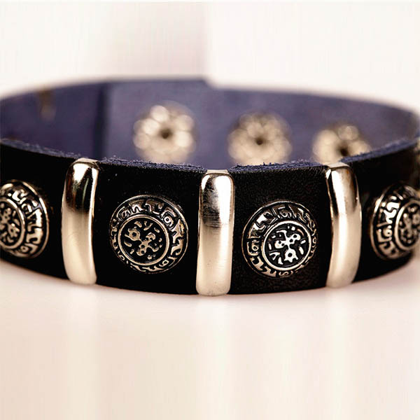 Spikes-Rivets-Punk Bracelet HJ058