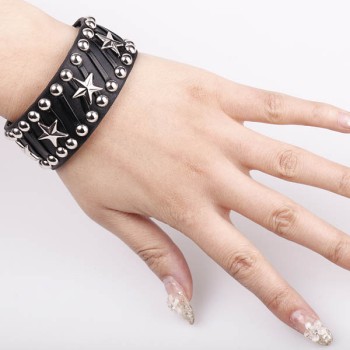 Spikes-Rivets-Punk Bracelet HJ061