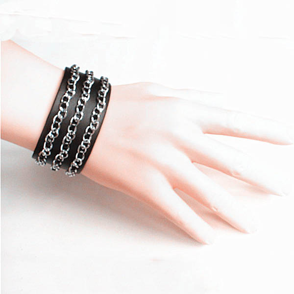 Spikes-Rivets-Punk Bracelet HJ062
