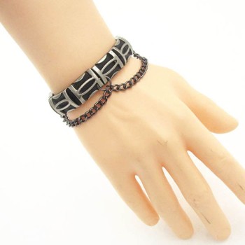 Spikes-Rivets-Punk Bracelet HJ069