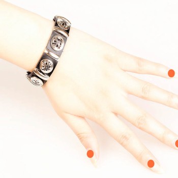 Spikes-Rivets-Punk Bracelet HJ072