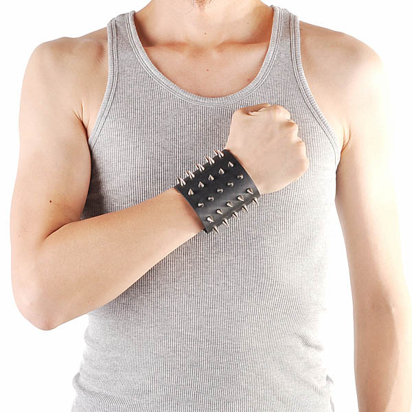 Spikes-Rivets-Punk Bracelet HJ078