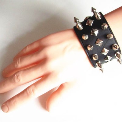 Spikes-Rivets-Punk Bracelet HJ079
