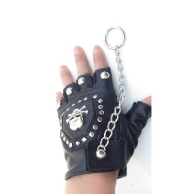 Skull-Spikes-Rivets-Punk-Gloves HJ201
