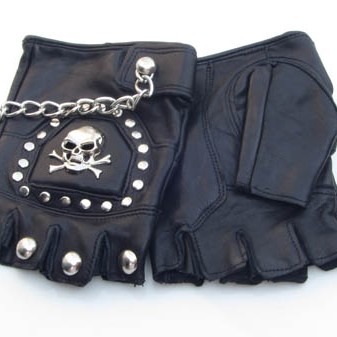 Skull-Spikes-Rivets-Punk-Gloves HJ201