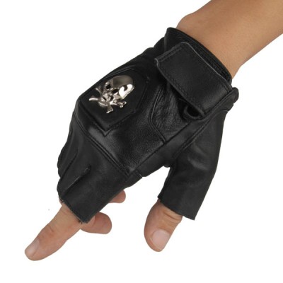 Skull-Rivets-Punk-Gloves HJ202