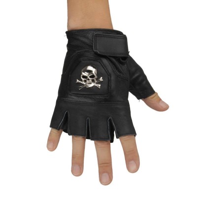 Skull-Rivets-Punk-Gloves HJ202