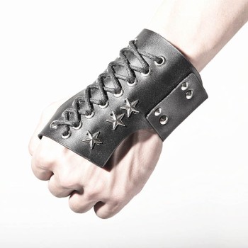 Spikes-Rivets-Punk-Gloves HJ212