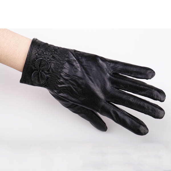Women's Spikes-Rivets-Punk-Gloves HJ213